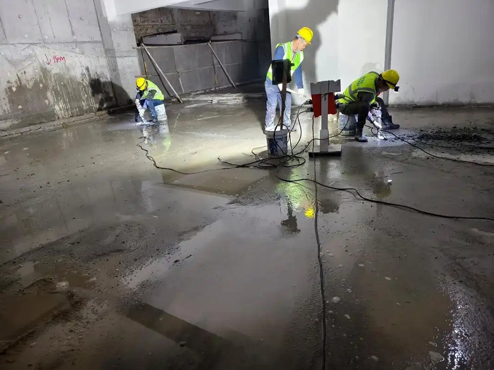 威海文登地下室堵漏