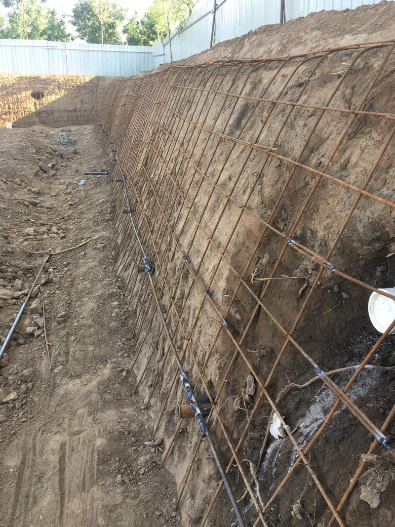 威海文登边坡加固